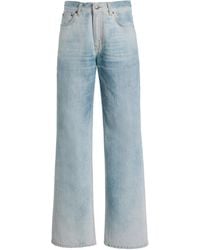 Haikure - Korea Rigid Mid-Rise Flared-Leg Jeans - Lyst