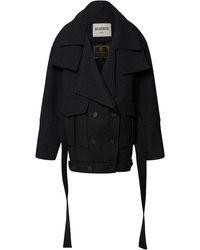 Batakovic - Structured Oversized Wool-Cashmere Coat - Lyst
