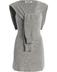 AYA MUSE - Vao Wool-Alpaca Mini Dress - Lyst