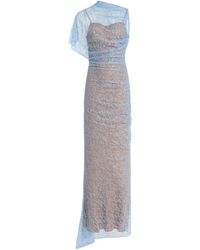 De La Vali - Exclusive Lucho Lace Maxi Dress - Lyst