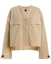 Closed - Cropped Utility Jacket - Lyst