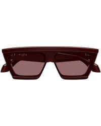 Alaïa - Mask-Frame Acetate Sunglasses - Lyst