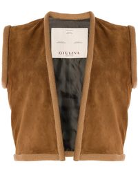 Giuliva Heritage - The Lia Suede Vest - Lyst