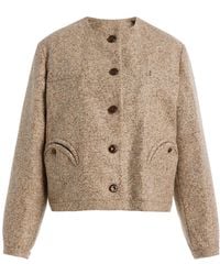 Blazé Milano - Seanna Gliss Alpaca-Wool Bolero - Lyst
