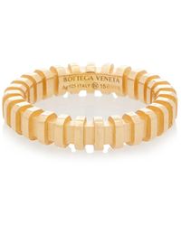 Bottega Veneta - Gold-plated Ring - Lyst