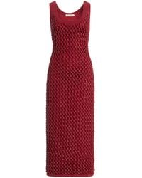 DIOTIMA - Exclusive Emin Crystal-Embellished Knit Midi Dress - Lyst