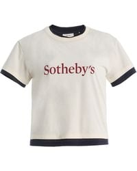 FRAME - X Sotheby's Layered Cotton Tee - Lyst