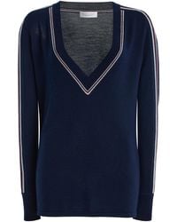 Gabriela Hearst - Byrne V-Neck Wool-Cashmere Sweater - Lyst