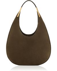 SAVETTE - The Small Florence Suede Hobo Bag - Lyst
