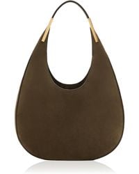 SAVETTE - The Small Florence Suede Hobo Bag - Lyst