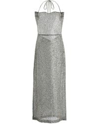 ILA THE BRAND - Anissa Sequined Midi Dress - Lyst