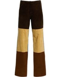 Christopher Esber - Spliced Low-Rise Straight-Leg Jeans - Lyst