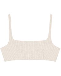 ORIANE 1986 - The Bralette Cropped Top - Lyst