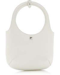 Courreges - Holy Leather Top Handle Bag - Lyst