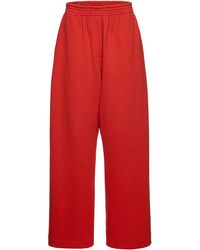 Magda Butrym - Oversized Cotton-Blend Sweatpants - Lyst