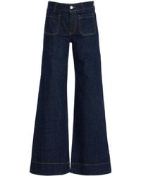 Jeanerica - St Monica Stretch Low-rise Flared-leg Jeans - Lyst