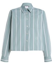 YAITTE - Exclusive Riviera Buoy Striped Cotton Shirt - Lyst