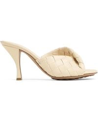 Bottega Veneta - Blink Intrecciato Leather Mules - Lyst