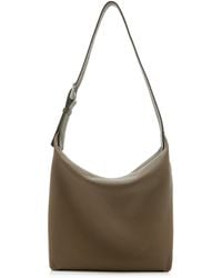 The Row - Isa Leather Shoulder Bag - Lyst