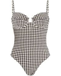 ELCE - Exclusive Escape Bustier One-piece Swimsuit - Lyst