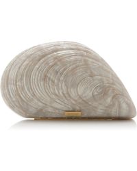 Jonathan Simkhai - Bridget Acrylic Oyster Shell Clutch - Lyst