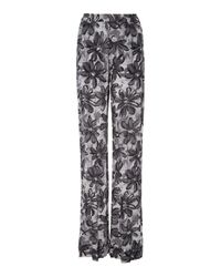 Michael Kors Crushed Pajama Pant - Black