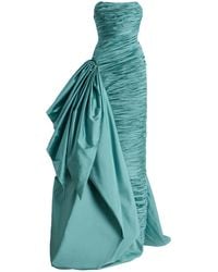 Marmar Halim - Exclusive Strapless Ruched Taffeta Gown - Lyst