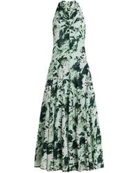Proenza Schouler - Adelide Printed Midi Dress - Lyst