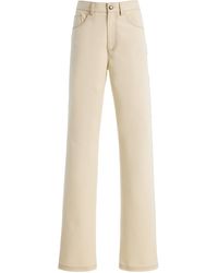 Altuzarra - Mills Rigid High-Rise Straight-Leg Jeans - Lyst