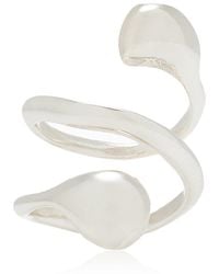 AGMES - Dual Flora Sterling Silver Ring - Lyst