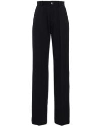 Marie Adam-Leenaerdt - Classic Wool Slim-leg Pants - Lyst