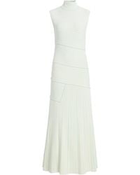 Proenza Schouler - Federica Micro Pleat Knit Maxi Dress - Lyst
