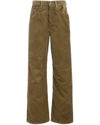 Agolde - Vintage Loose Corduroy Wide-Leg Pants - Lyst