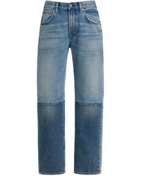 Citizens of Humanity - X Bloom Farm Exclusive Winslow Reworked Rigid Low-Rise Boyfriend Jeans - Lyst