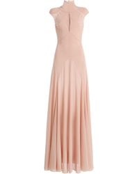 Harithand - Amelia Silk Georgette Fluid Maxi Dress - Lyst