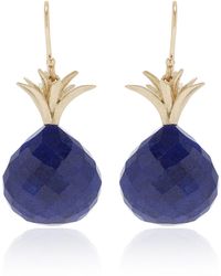 Annette Ferdinandsen - Lapis Pineapple Earrings - Lyst