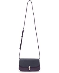 The Row - Sofia E/w Leather Crossbody Bag - Lyst