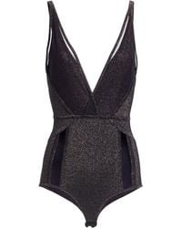 Elie Saab - Plunged Knit Tank Top - Lyst