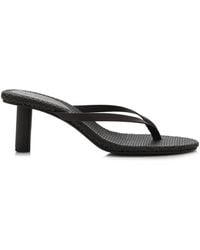 St. Agni - Woven Leather Thong Sandal - Lyst