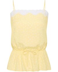ROAME. - Tansy Lace-Trimmed Cami - Lyst