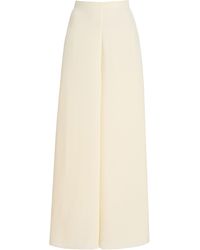 Alexis - Verio Wide-Leg Crepe Pants - Lyst