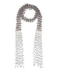 Dries Van Noten - Scarf Necklace With Fringes - Lyst