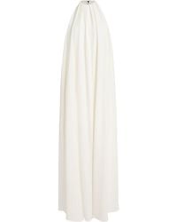 Givenchy - Draped Crepe Gown - Lyst
