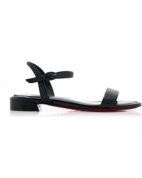 Christian Louboutin - Sweet Jane Leather Sandals - Lyst