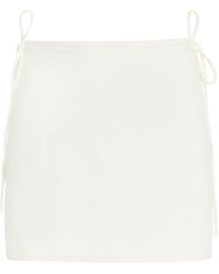 Mare Perpetua - Sun Tie-detailed Swim Skirt - Lyst