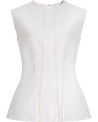 Agolde - Corbin Denim Top - Lyst