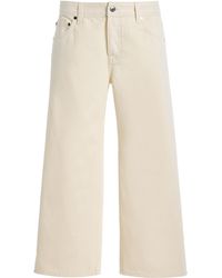 EB DENIM - Rigid Low-Rise Baggy Capri Jeans - Lyst