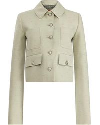 Altuzarra - Astley Cotton-Blend Jacket - Lyst