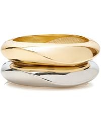 Ben-Amun - Exclusive Set-Of-Two And Tone Bangles - Lyst