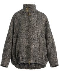 DARKPARK - Lee Herringbone Wool Bomber Jacket - Lyst